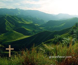 The views are magnificent, but what of the view within us? Do we see clearly the difference between the Old and the New? Between law and grace?”