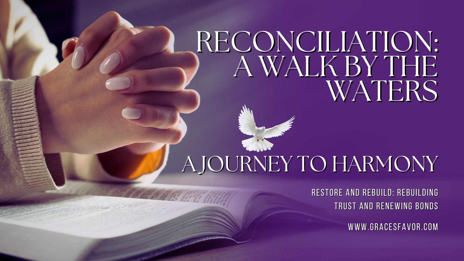 Begin the reconciliation process by acknowledging the wrongs committed.
