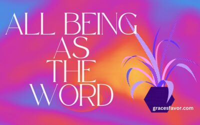 All Being As the Word